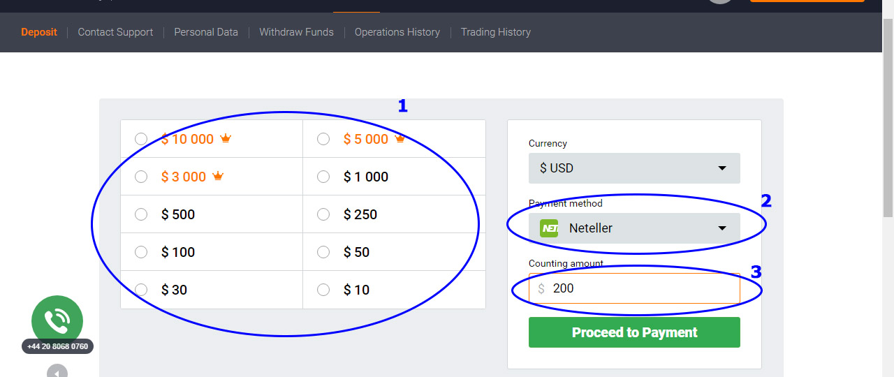 deposit money to IQ Options via Neteller - Sinhala Guide by prathilaba website