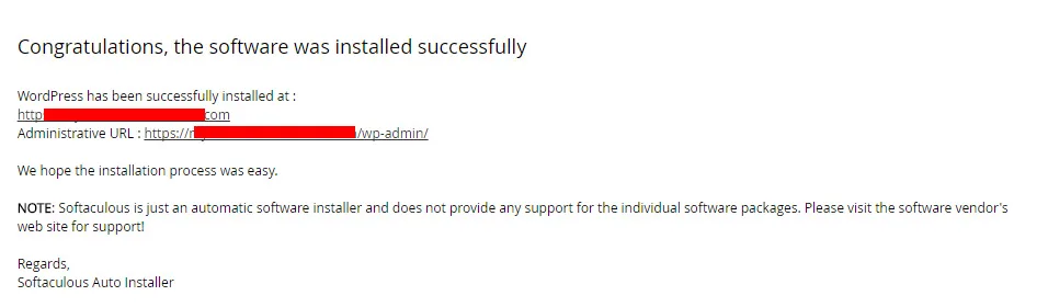 after installing wordpress using Softaculous Apps Installer updated - Tutorial by prathilaba Sri Lanka