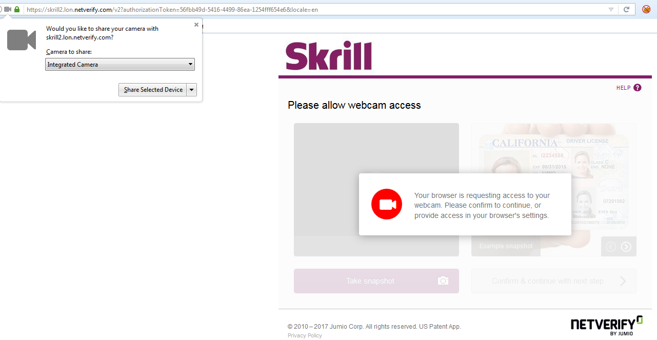 how to verify additional verification steps in skrill including webcam-05 in english by prathilaba sri lanka