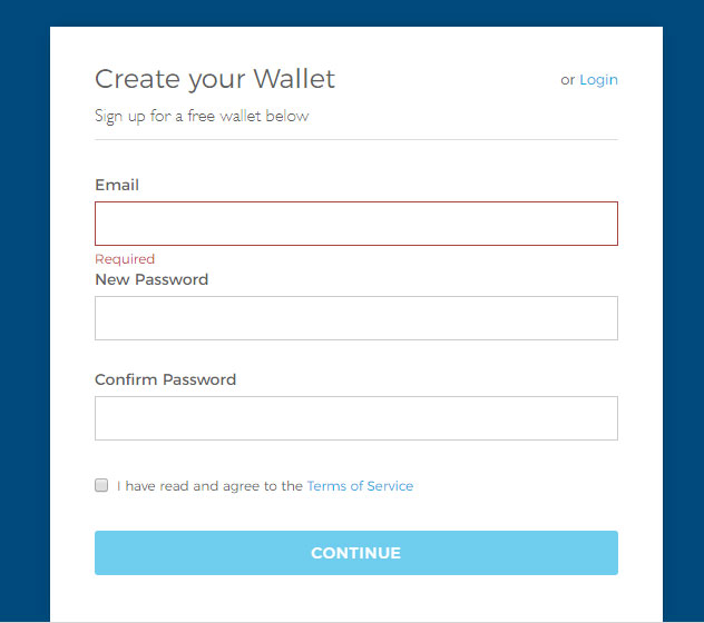 blockchain bitcoin wallet register in english by prathilaba.com