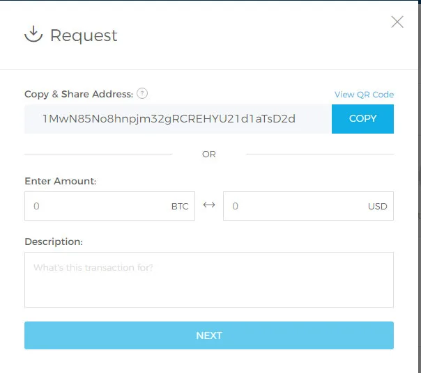 blockchain receive bitcoins in English by prathilaba