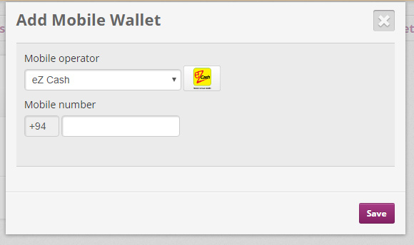 opening a skrill account in sinhala and english for sri lankans - add ezcash mobile ewallet in sinhala - 2