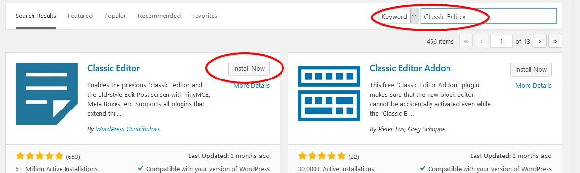 classic-editor-wordpress-web-design-sri-lanka - Tutorial by prathilaba Sri Lanka