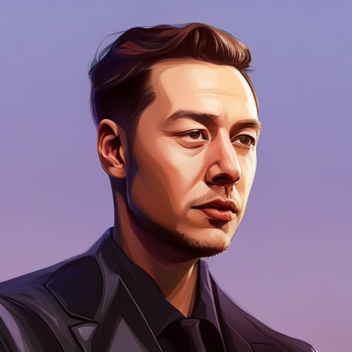 Elon Musk - The Famous CEO of Space X, Tesla, Twitter X and high profile Bitcoin Owner